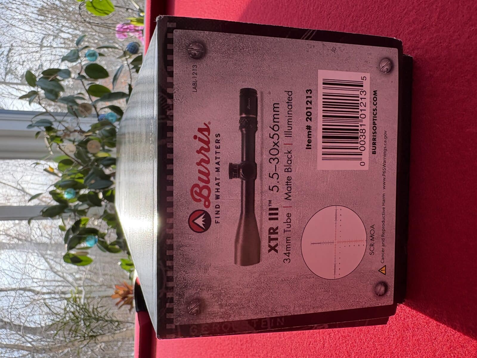 Télescope Burris XTR lll 5.5-30x56mm