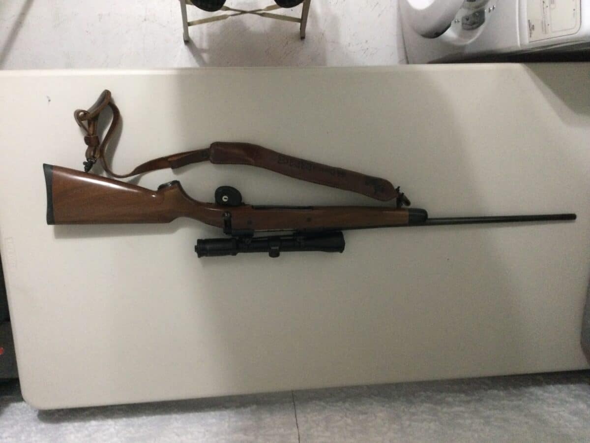 Carabine Savage 7mm pour gaucher