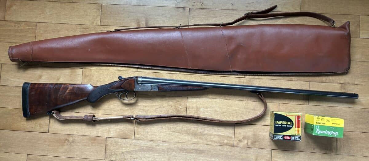 Fusil Belge de calibre 20 juxtaposé