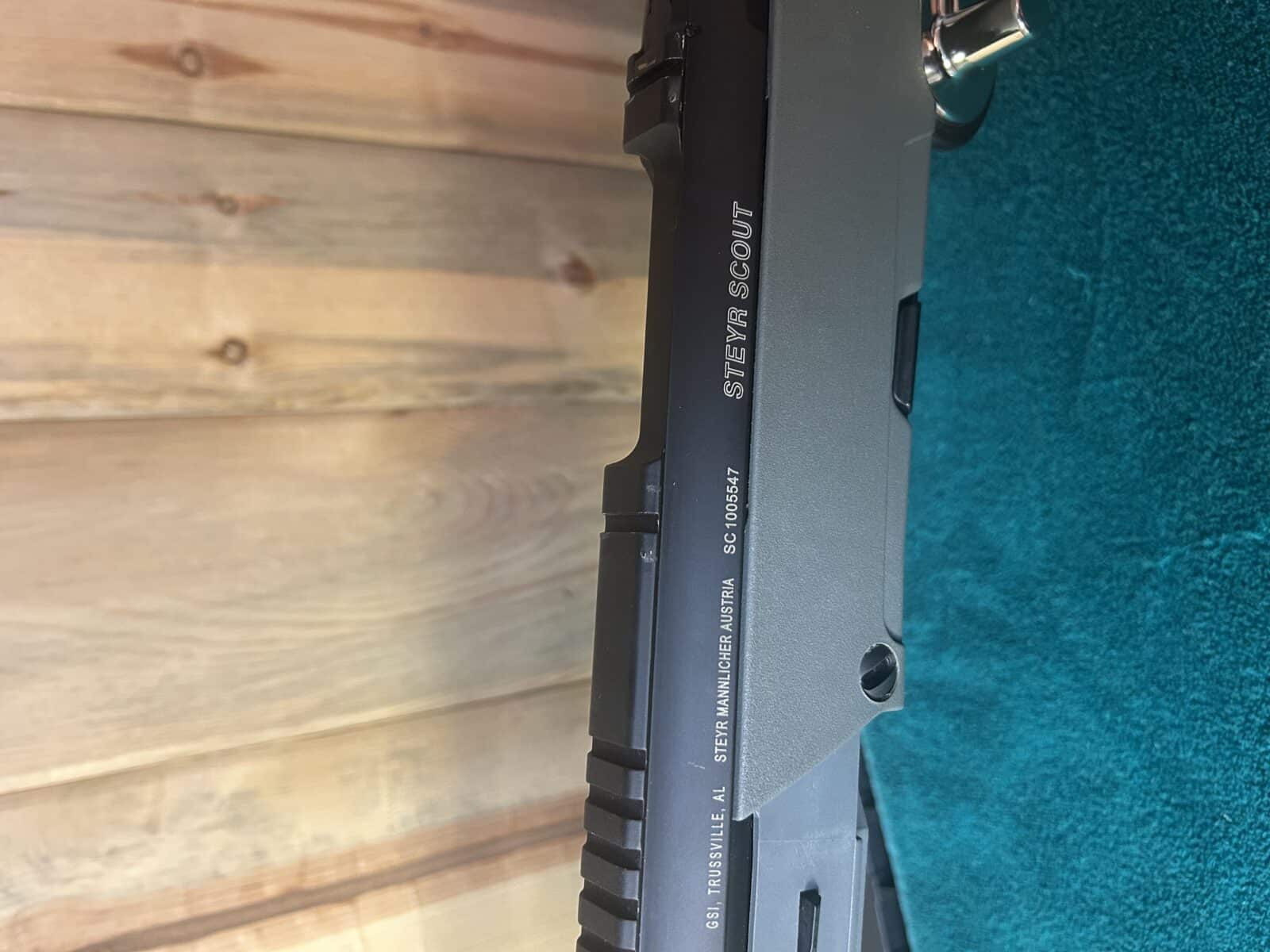 Steyr scout calibre 308