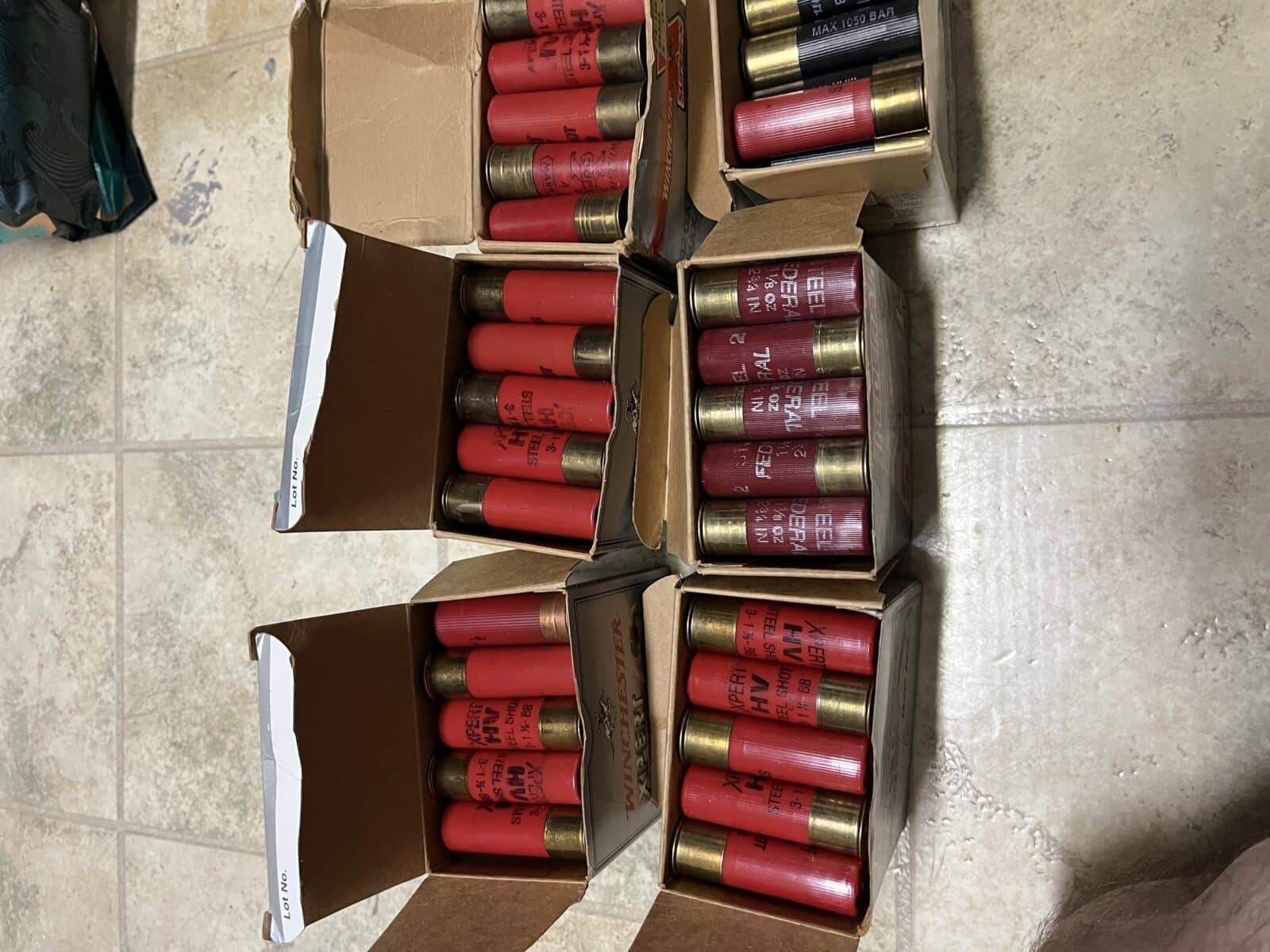 Munition calibre 12
