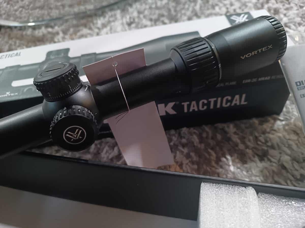 Vortex Diamondback Tactical 6-24×50 FFP MRAD Reticle EBR-2C