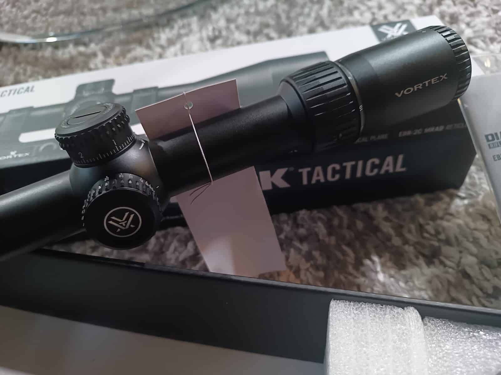 Vortex Diamondback Tactical 6-24×50 FFP MRAD Reticle EBR-2C