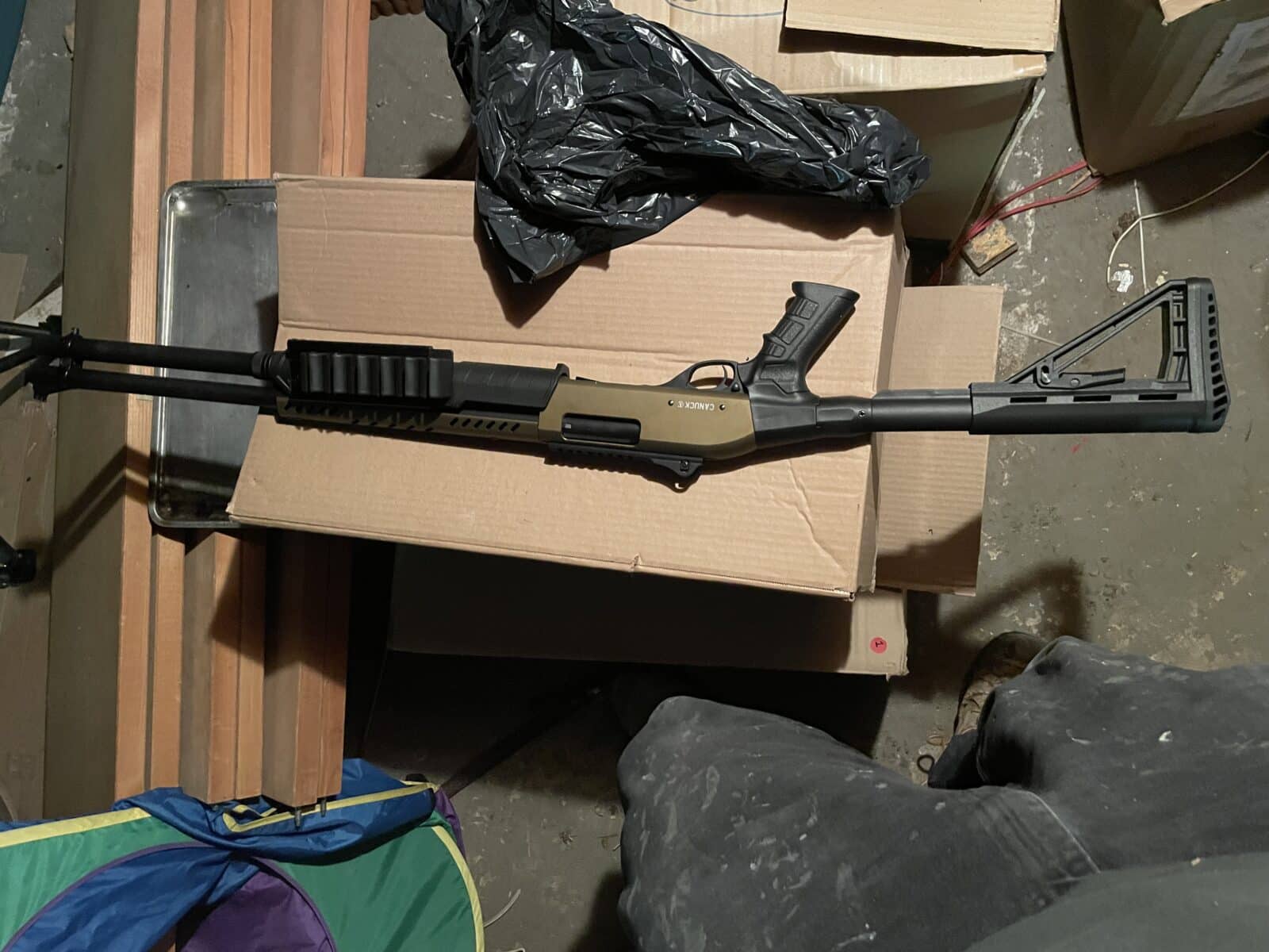 12 GA Canuck sentry a pump
