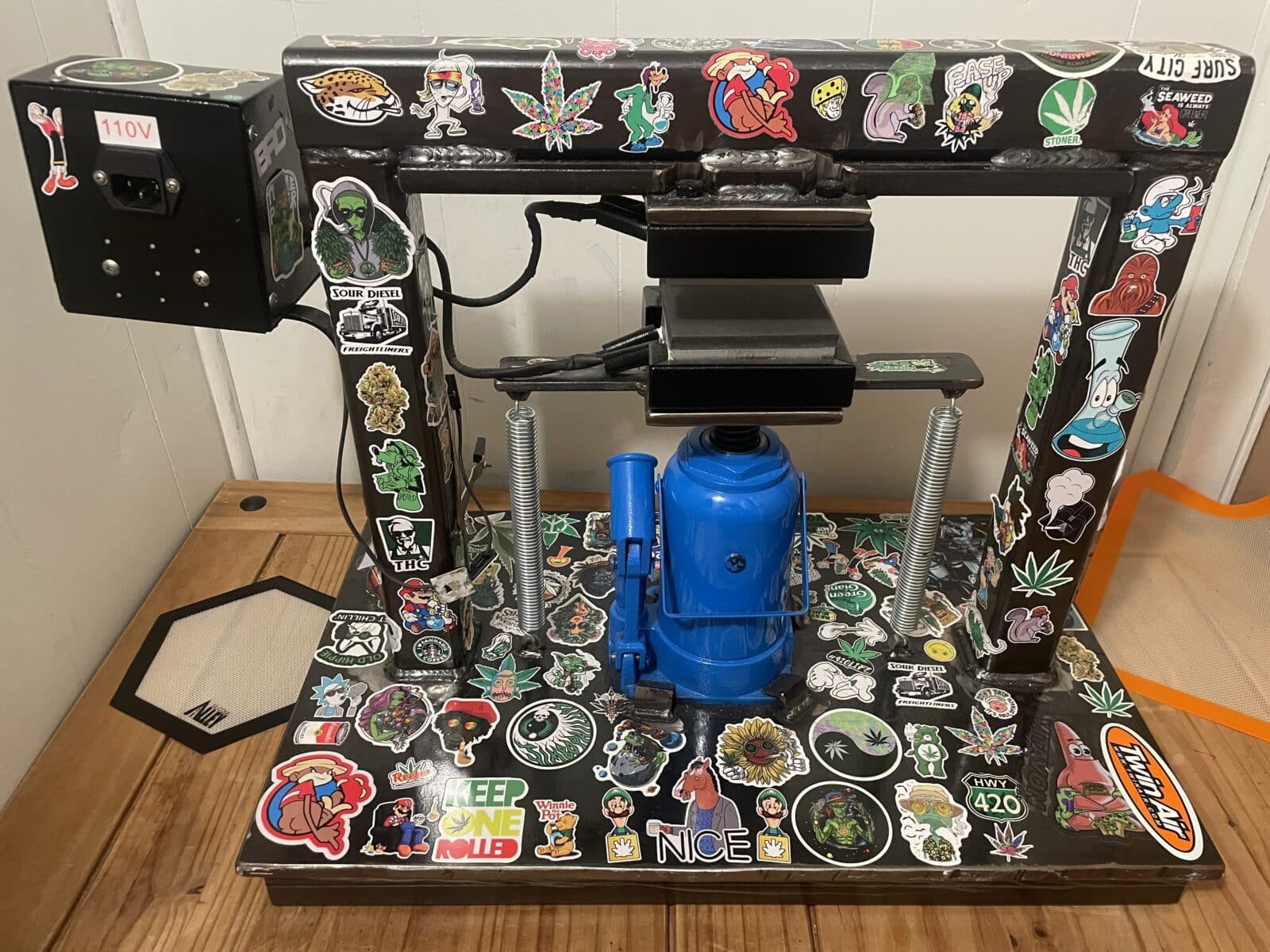 Rosin press kit complet
