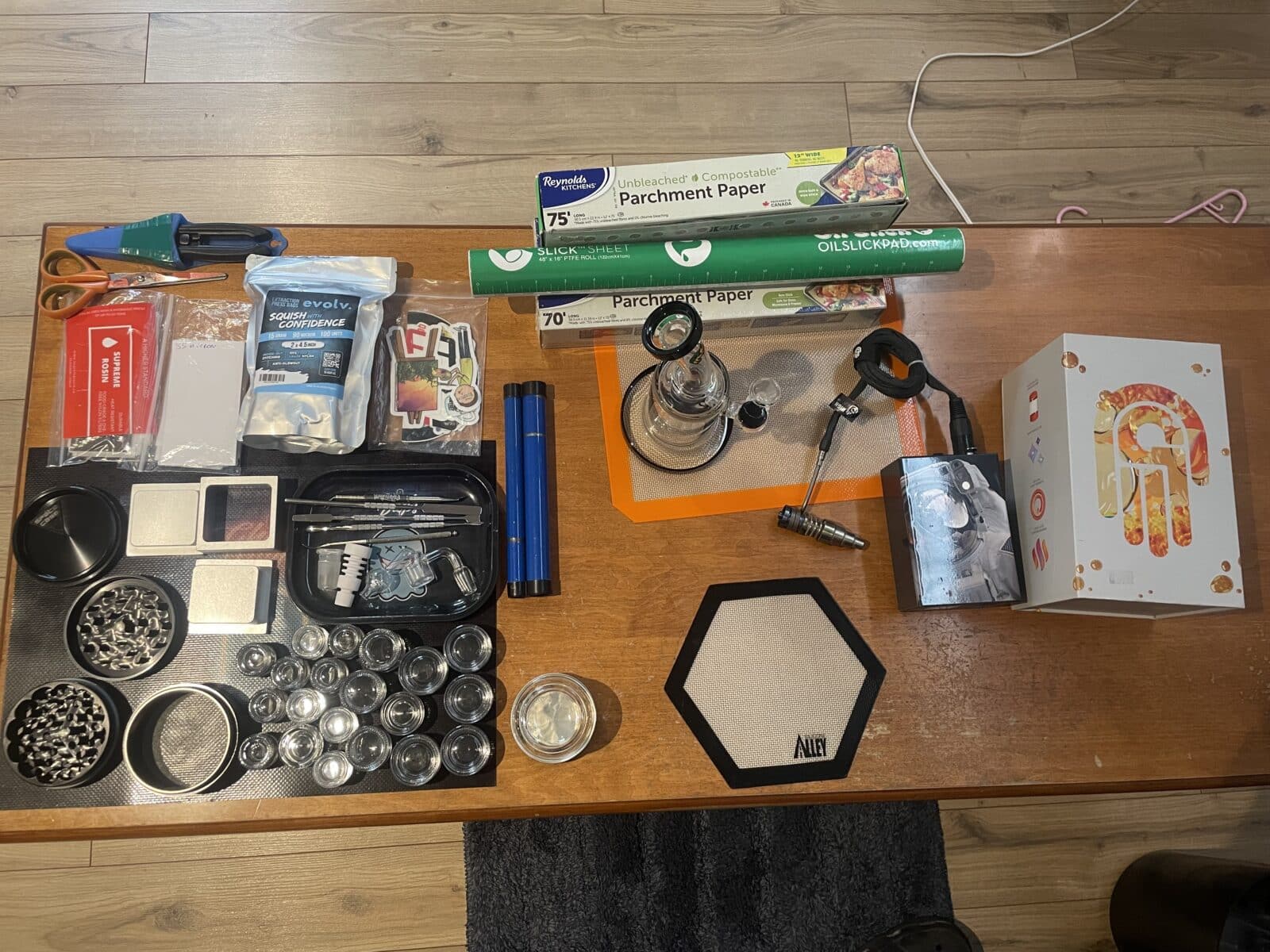 Rosin press kit complet