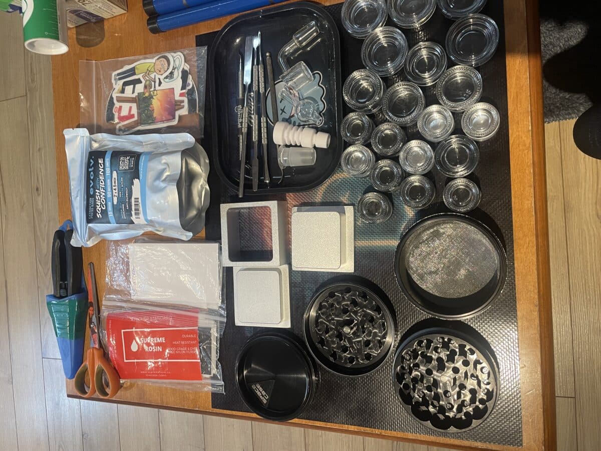 Rosin press kit complet