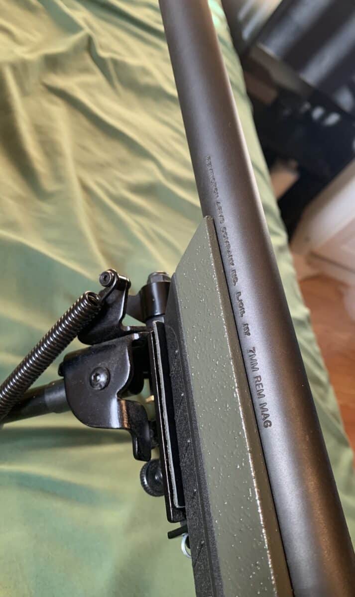 Carabine Remington 700 LD avec télescope