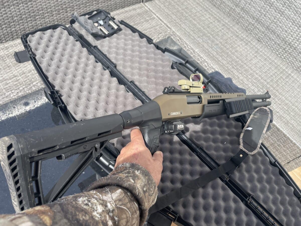 12 GA Canuck sentry a pump