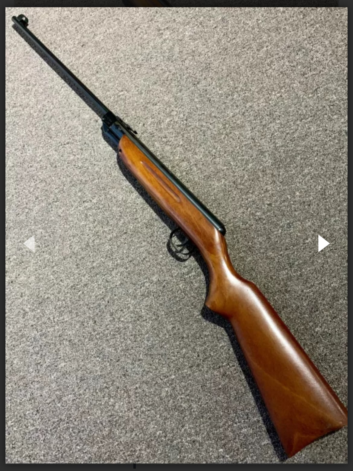 Carabine à plomb .177 de marque Slavia, modèle 620