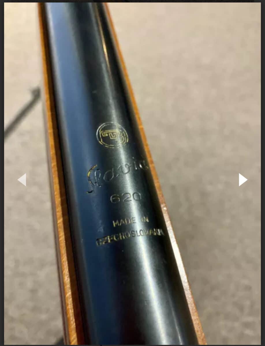 Carabine à plomb .177 de marque Slavia, modèle 620