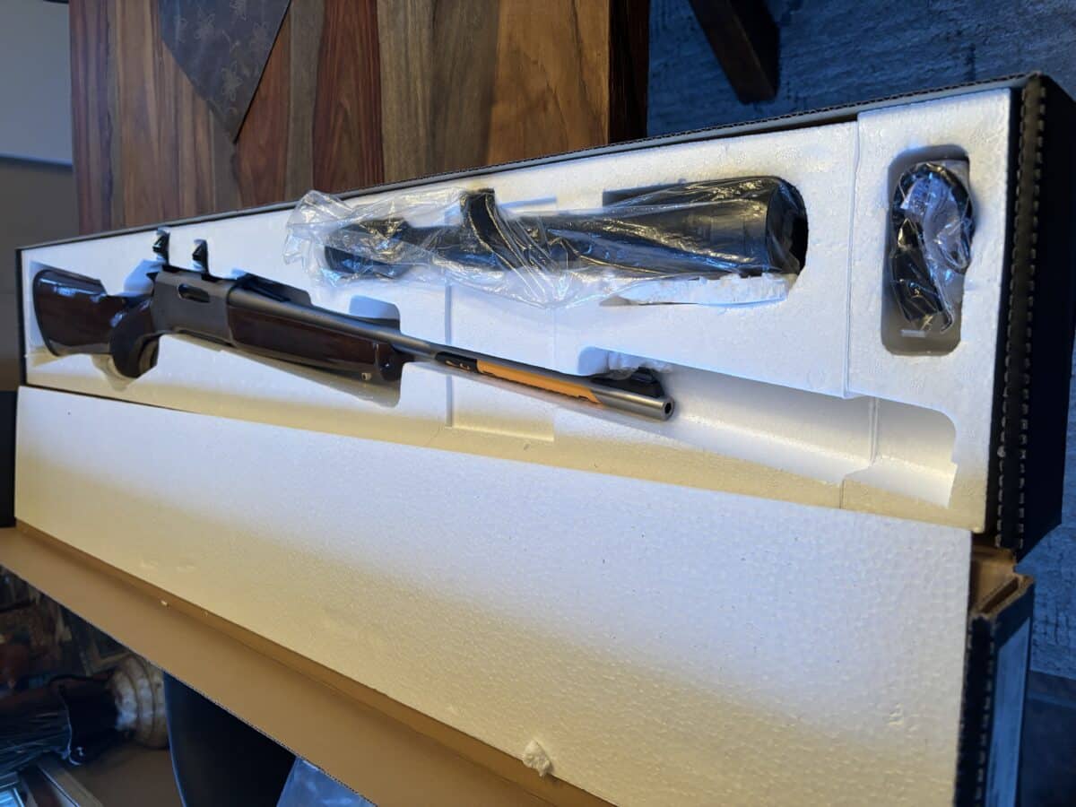 6.5 CREEDMOOR NEUVE BROWNING À LEVIER STAINLESS STEEL