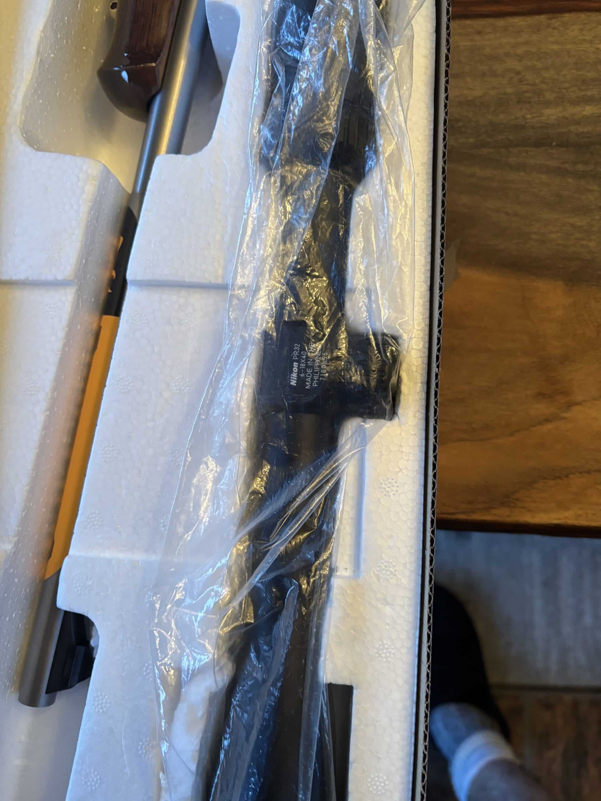 6.5 CREEDMOOR NEUVE BROWNING À LEVIER STAINLESS STEEL