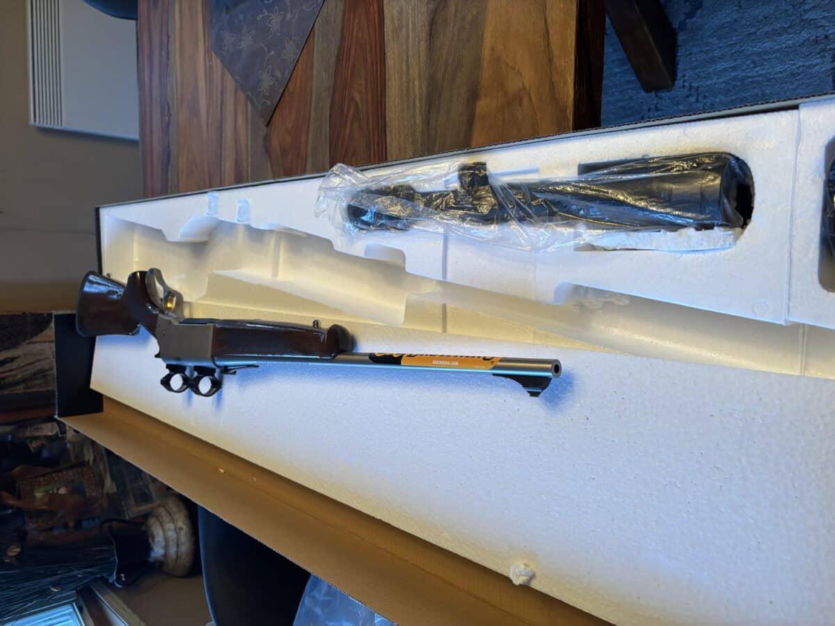 6.5 CREEDMOOR NEUVE BROWNING À LEVIER STAINLESS STEEL