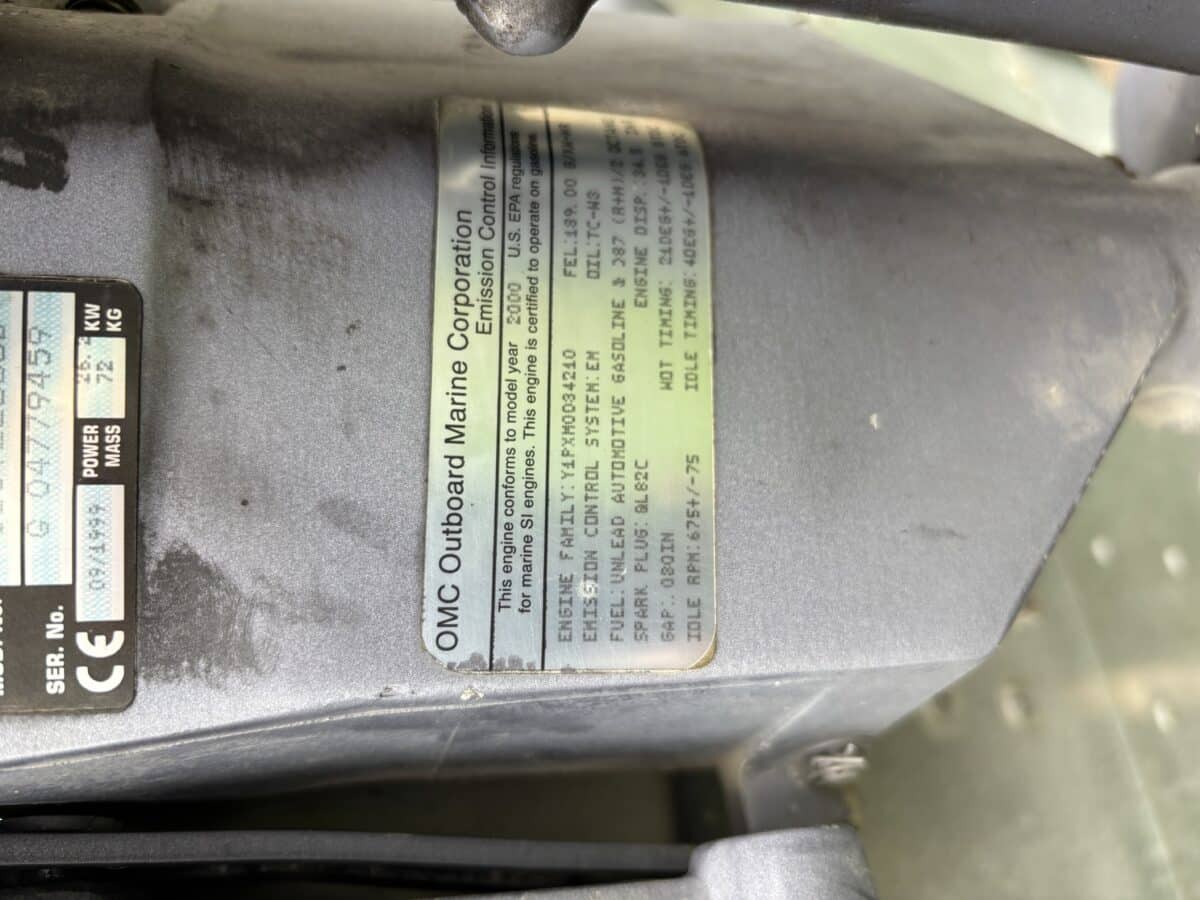 Moteur Johnson 35 hp
