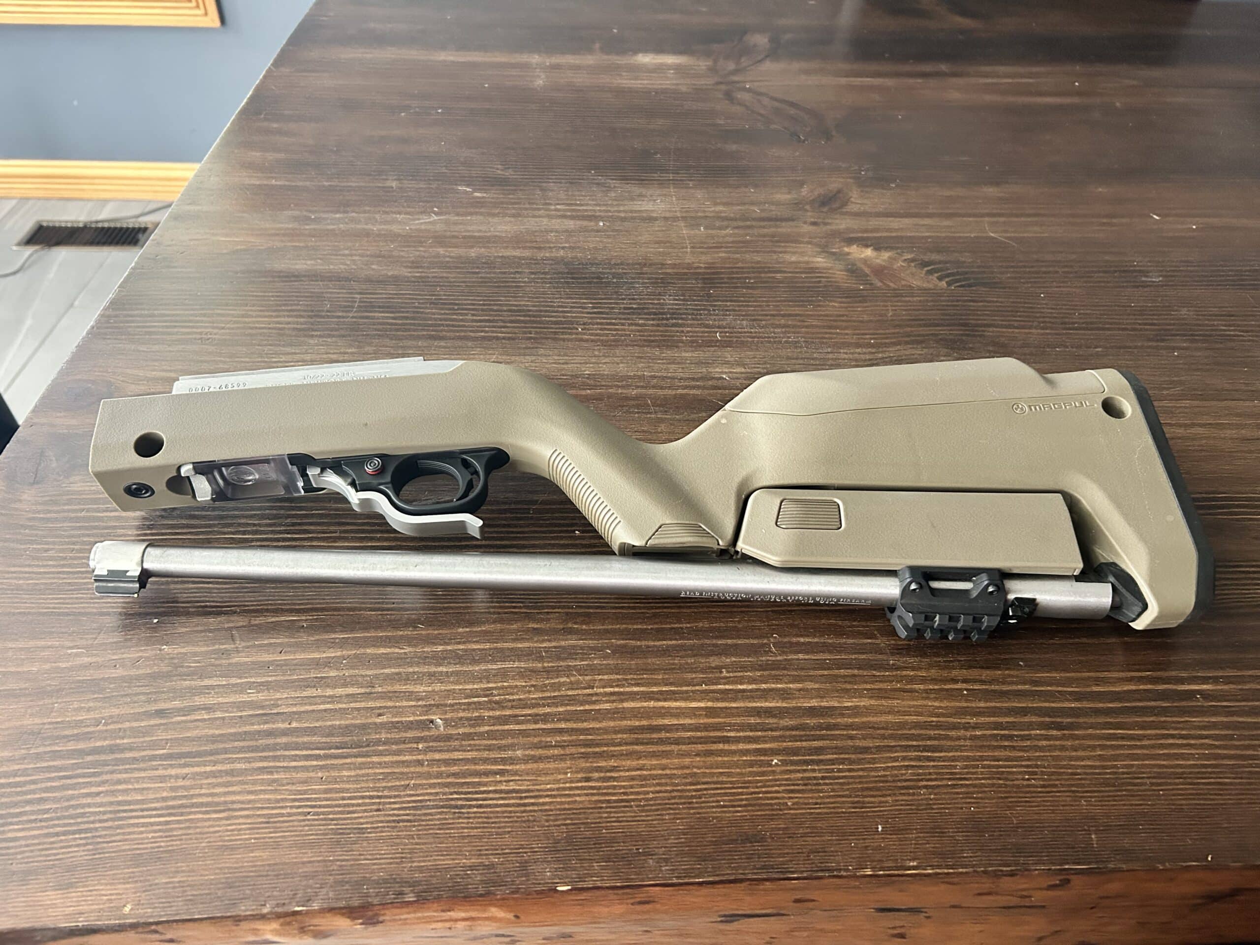 Ruger 10/22 backpacker