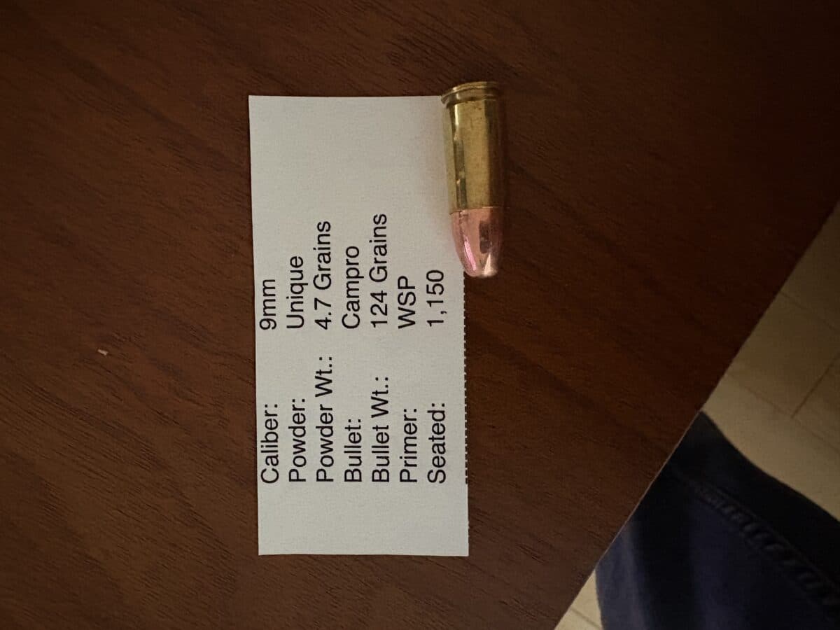 Munition 9mm