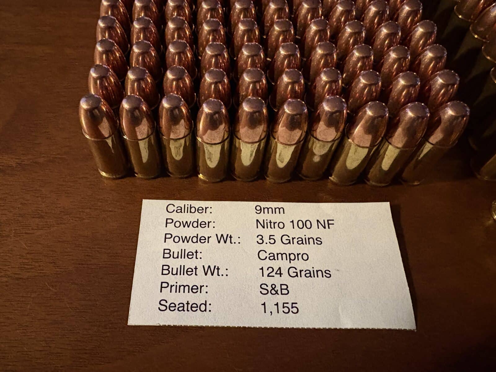 Munition 9mm