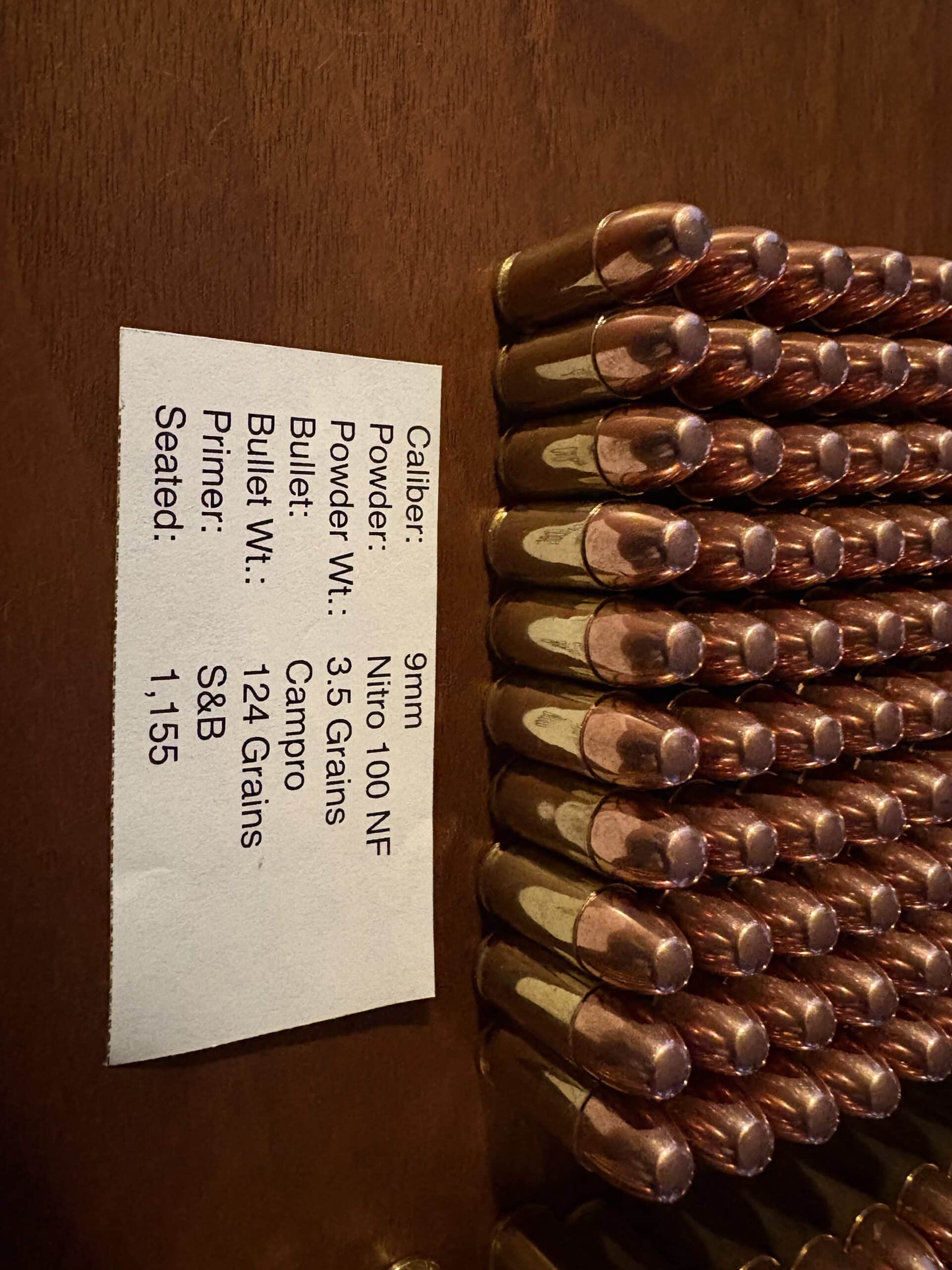 Munition 9mm