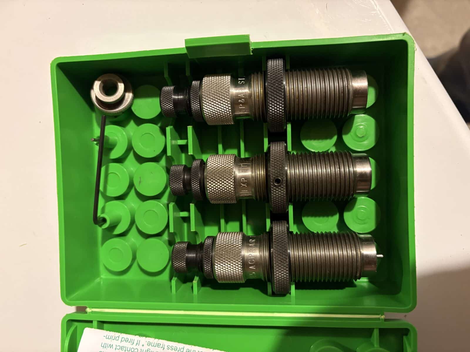 Die Redding 45 ACP et AR