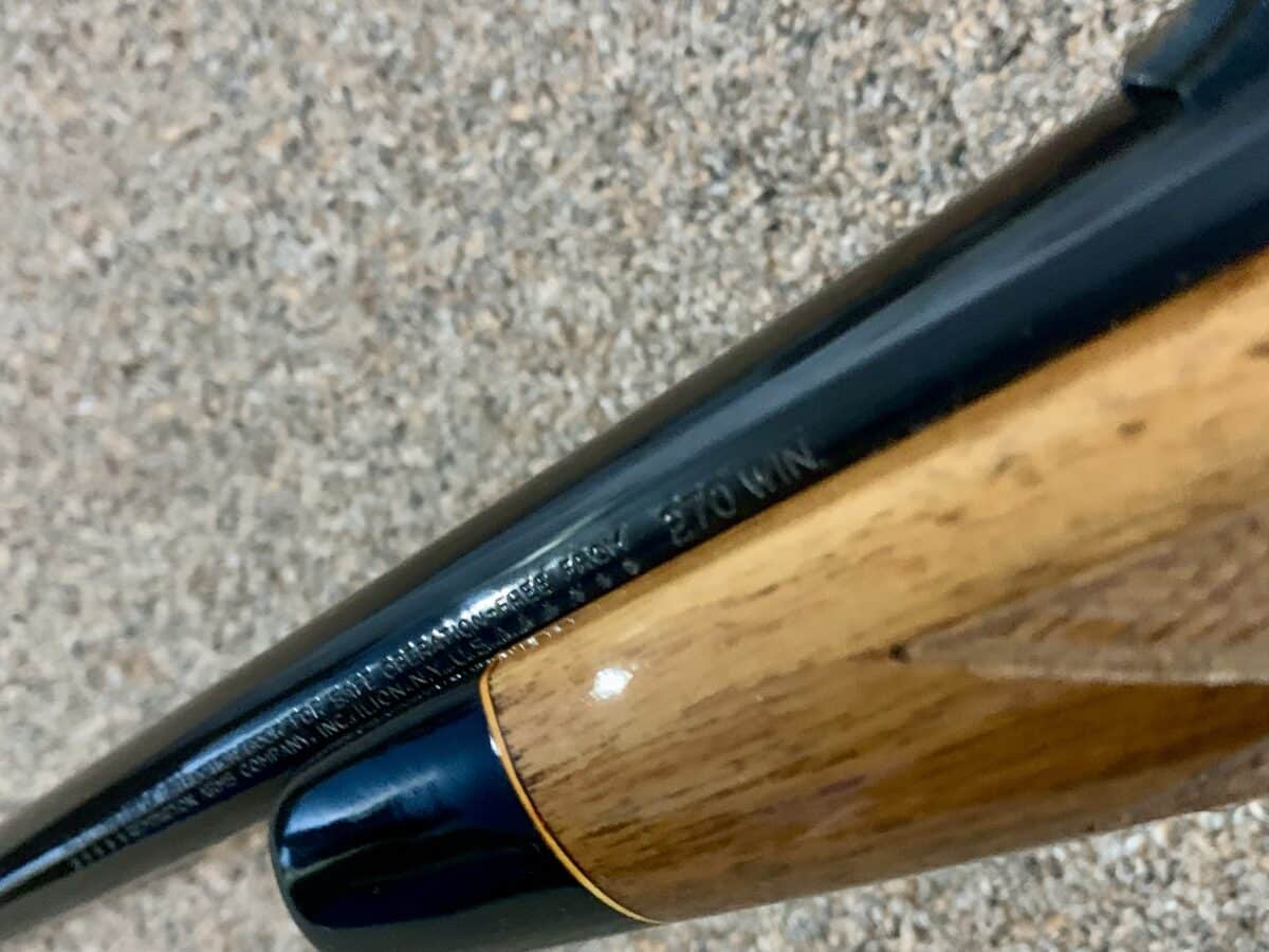 Carabine Remington 700 BDL, Calibre 270 Win