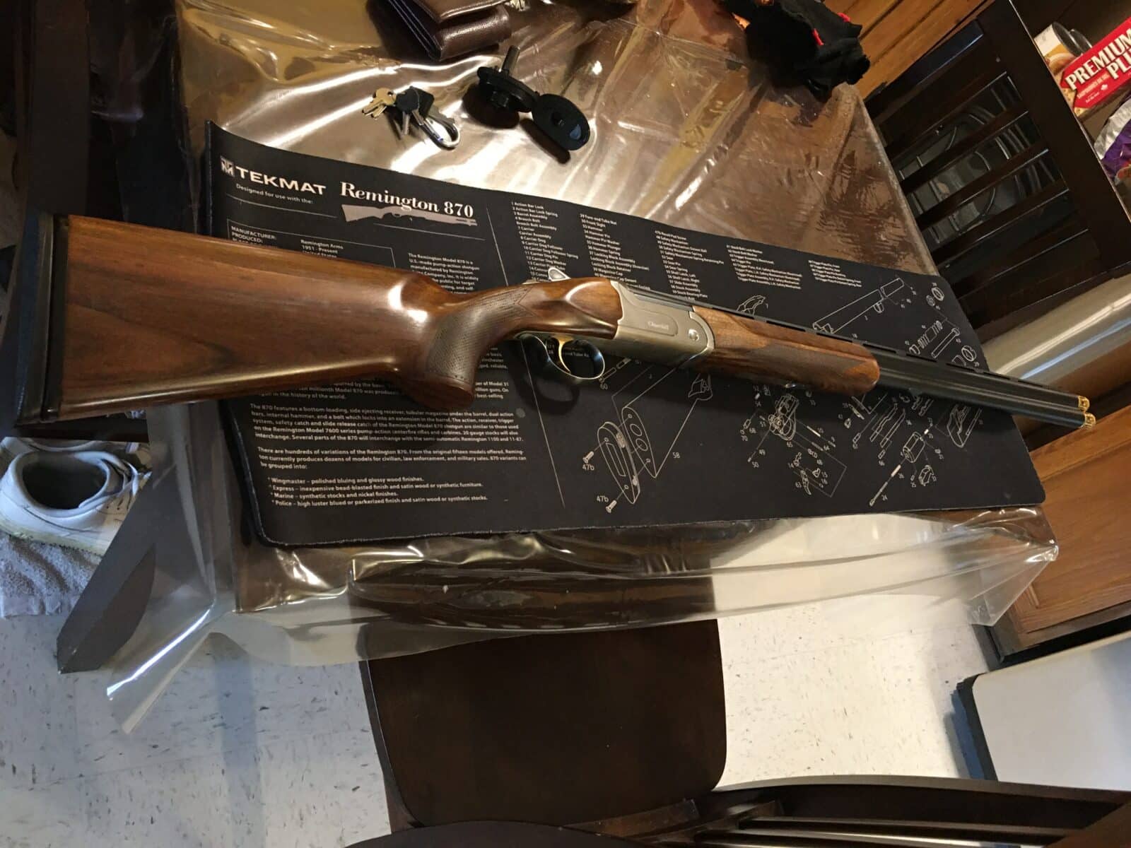 Akkar Churchill 206 Silver cal 12 superposé