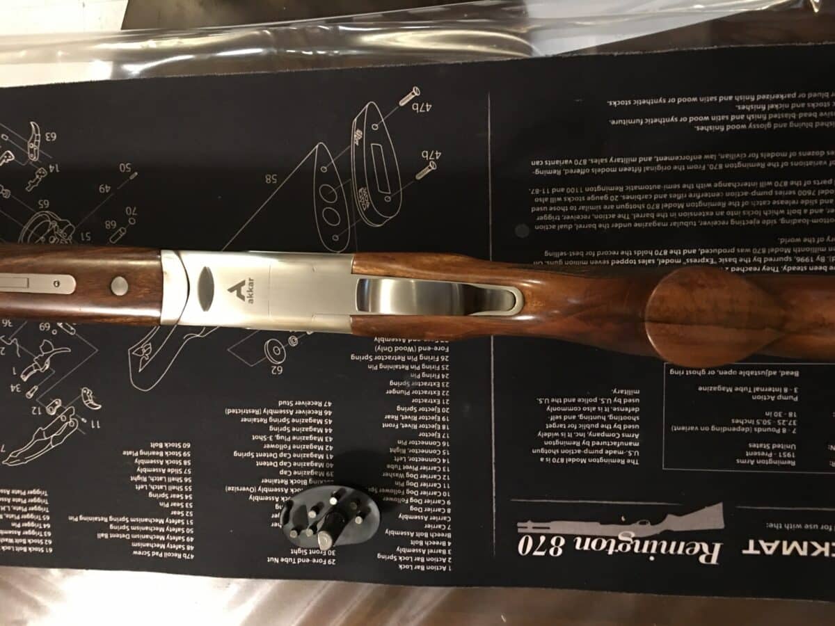 Akkar Churchill 206 Silver cal 12 superposé