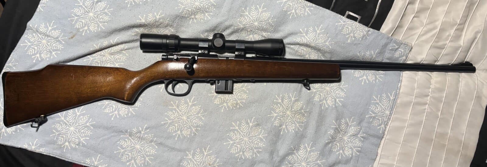 22 magnum marlin model 25 MN telescope bush&lumb élite 3000