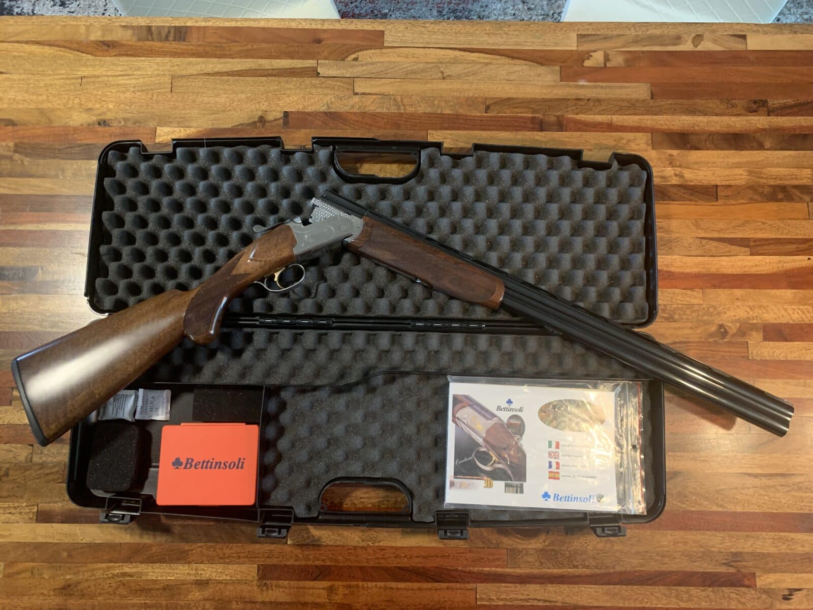 Fusil Bettensoli X-trail superposé 12 ga