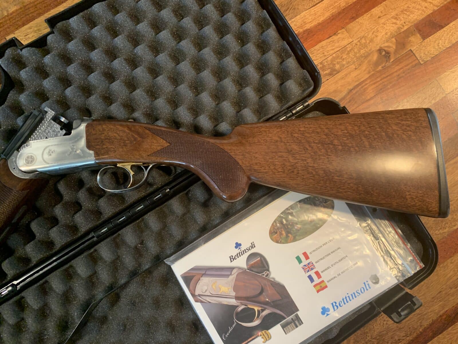 Fusil Bettensoli X-trail superposé 12 ga