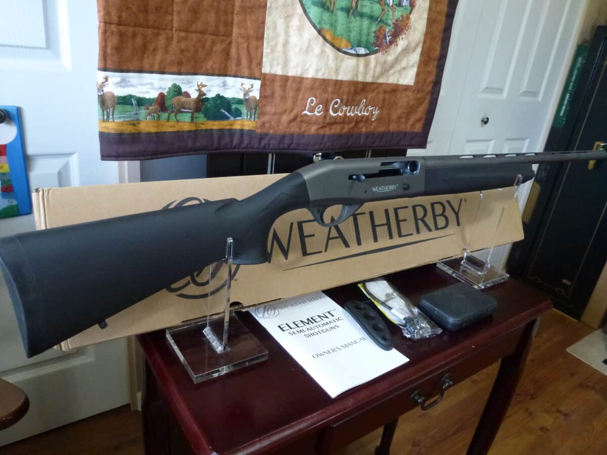 *NEUF dans BOITE*UNFIRED*WEATHERBY ELEMENT 20ga TUNGSTEN SYNTHETIC