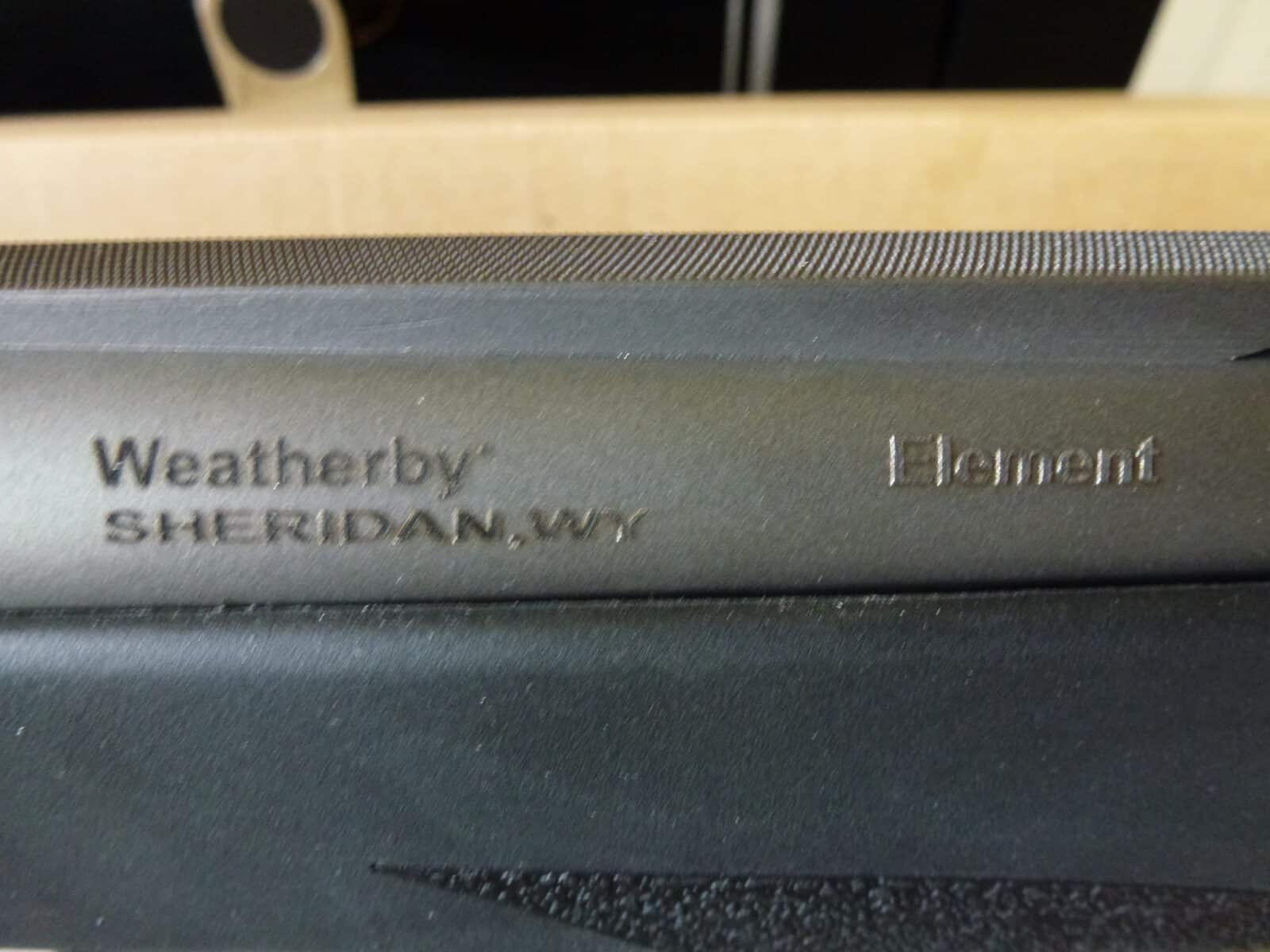 *NEUF dans BOITE*UNFIRED*WEATHERBY ELEMENT 20ga TUNGSTEN SYNTHETIC