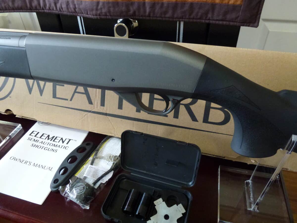 *NEUF dans BOITE*UNFIRED*WEATHERBY ELEMENT 20ga TUNGSTEN SYNTHETIC