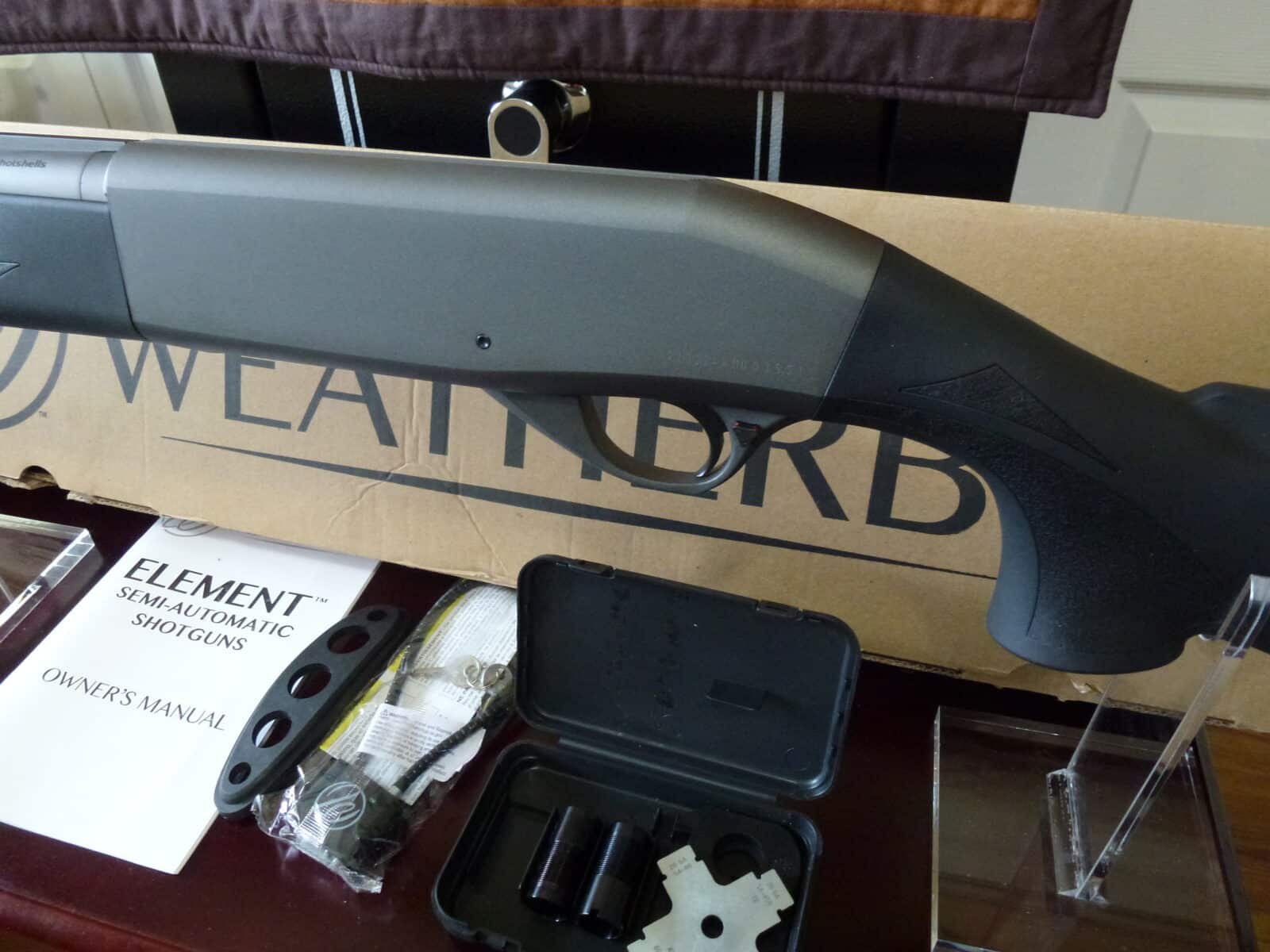 *NEUF dans BOITE*UNFIRED*WEATHERBY ELEMENT 20ga TUNGSTEN SYNTHETIC