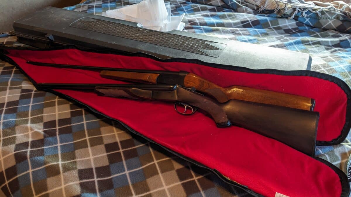 Carabine Remington à pompe