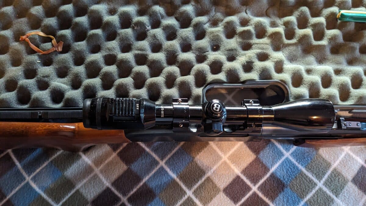 Carabine Remington à pompe