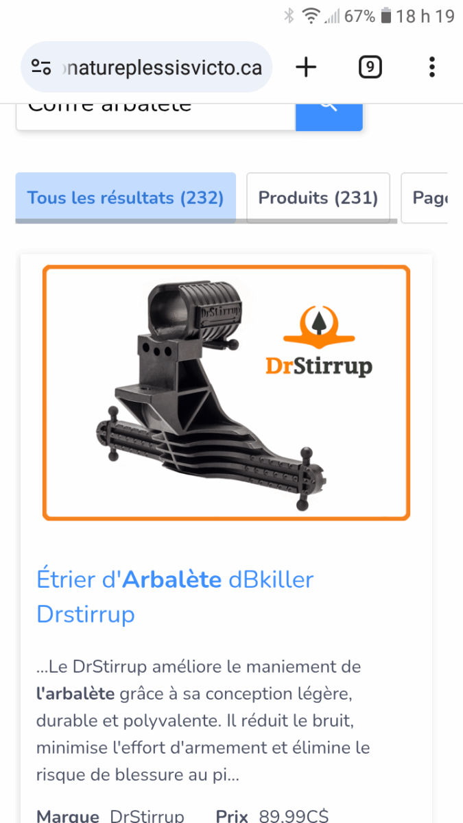 Arbalète Excalibur