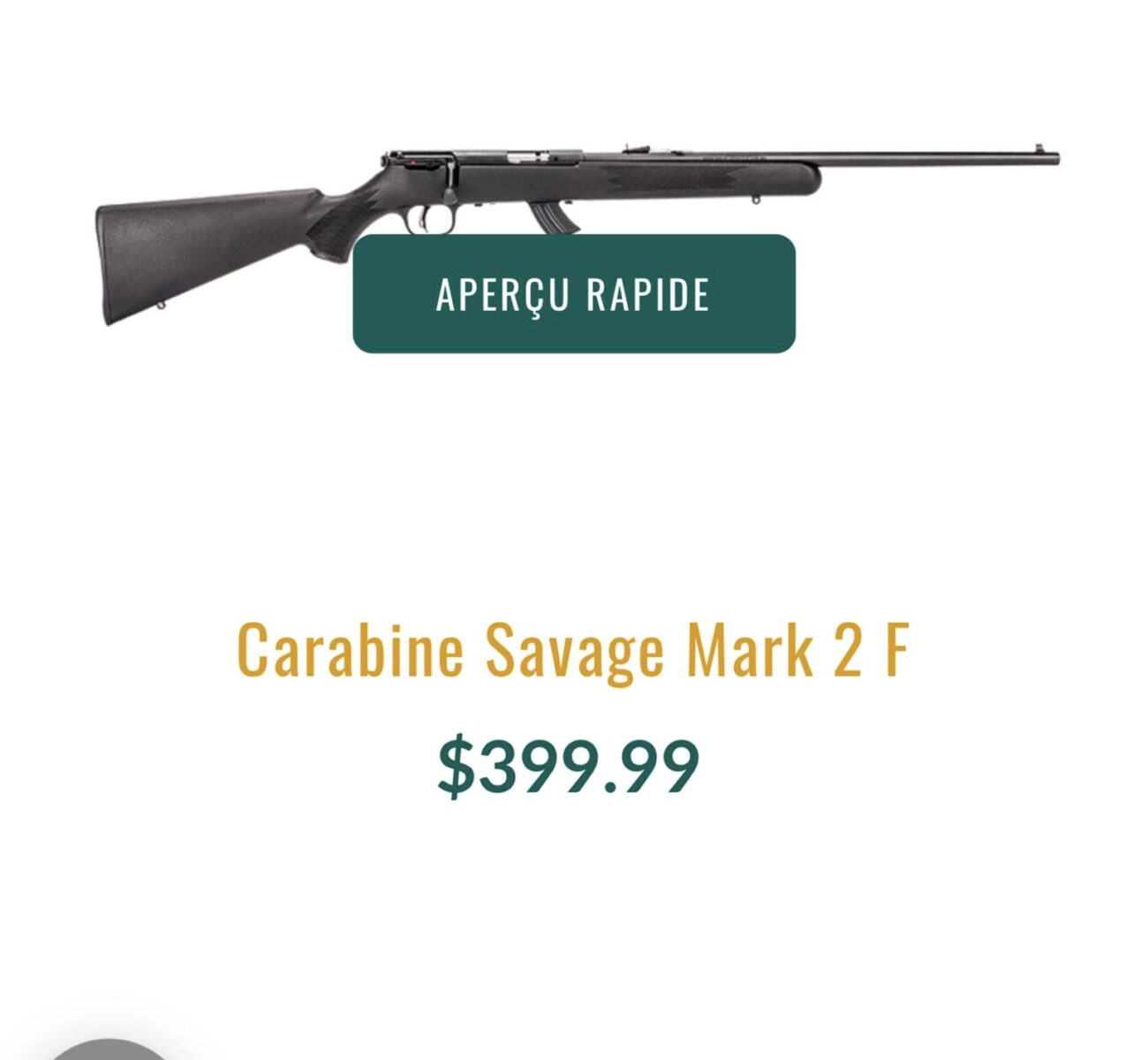 Savage Mark ii F