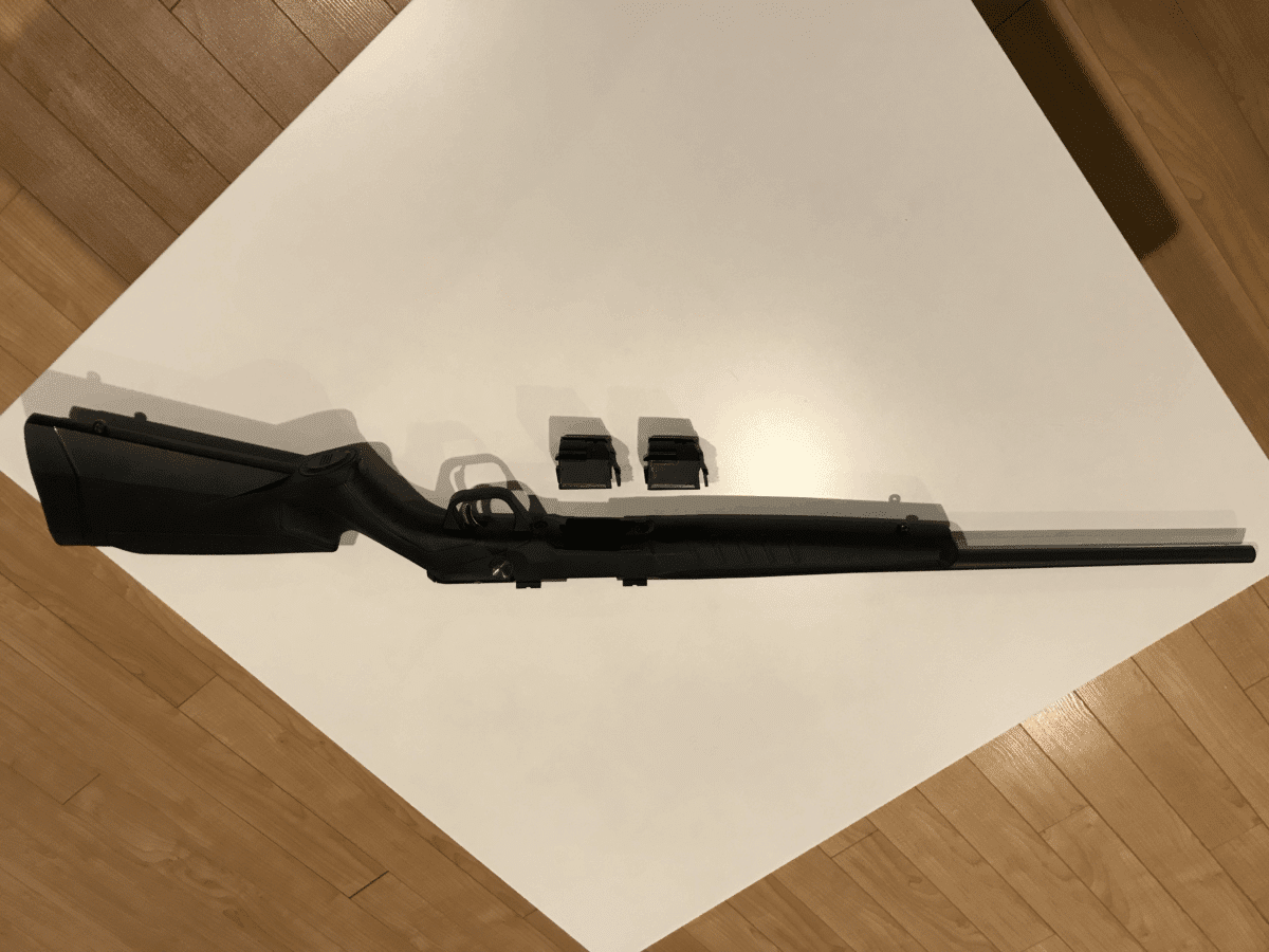 Carabine calibre .22LR Gauchère à verrou