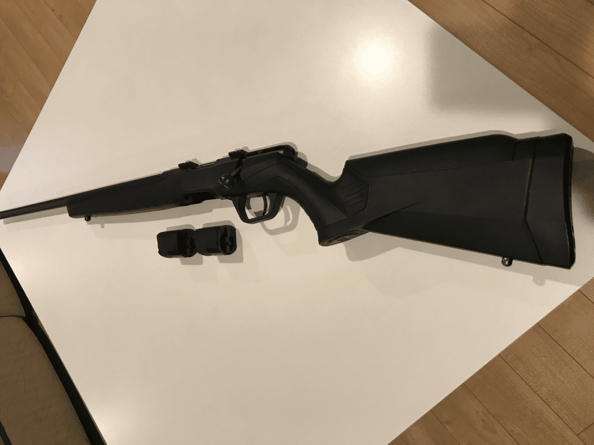 Carabine calibre .22LR Gauchère à verrou