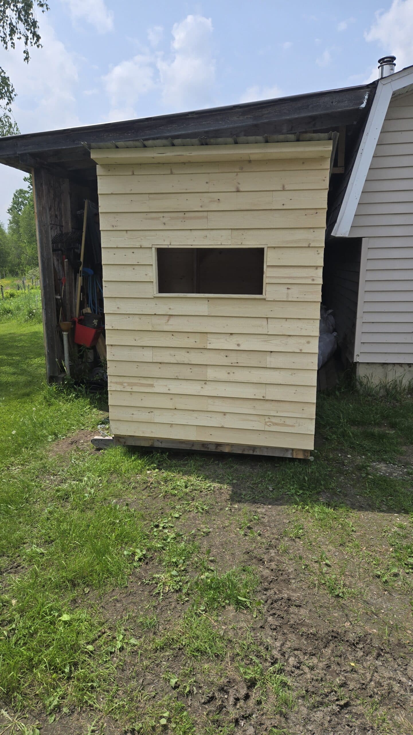 Cabane de chasse demontable