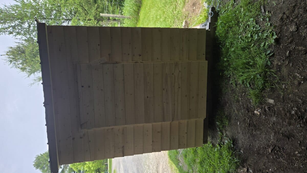 Cabane de chasse demontable