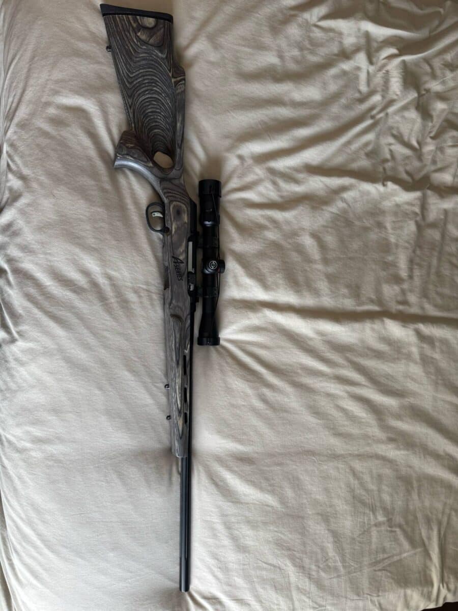 savage A17 target thumbhole