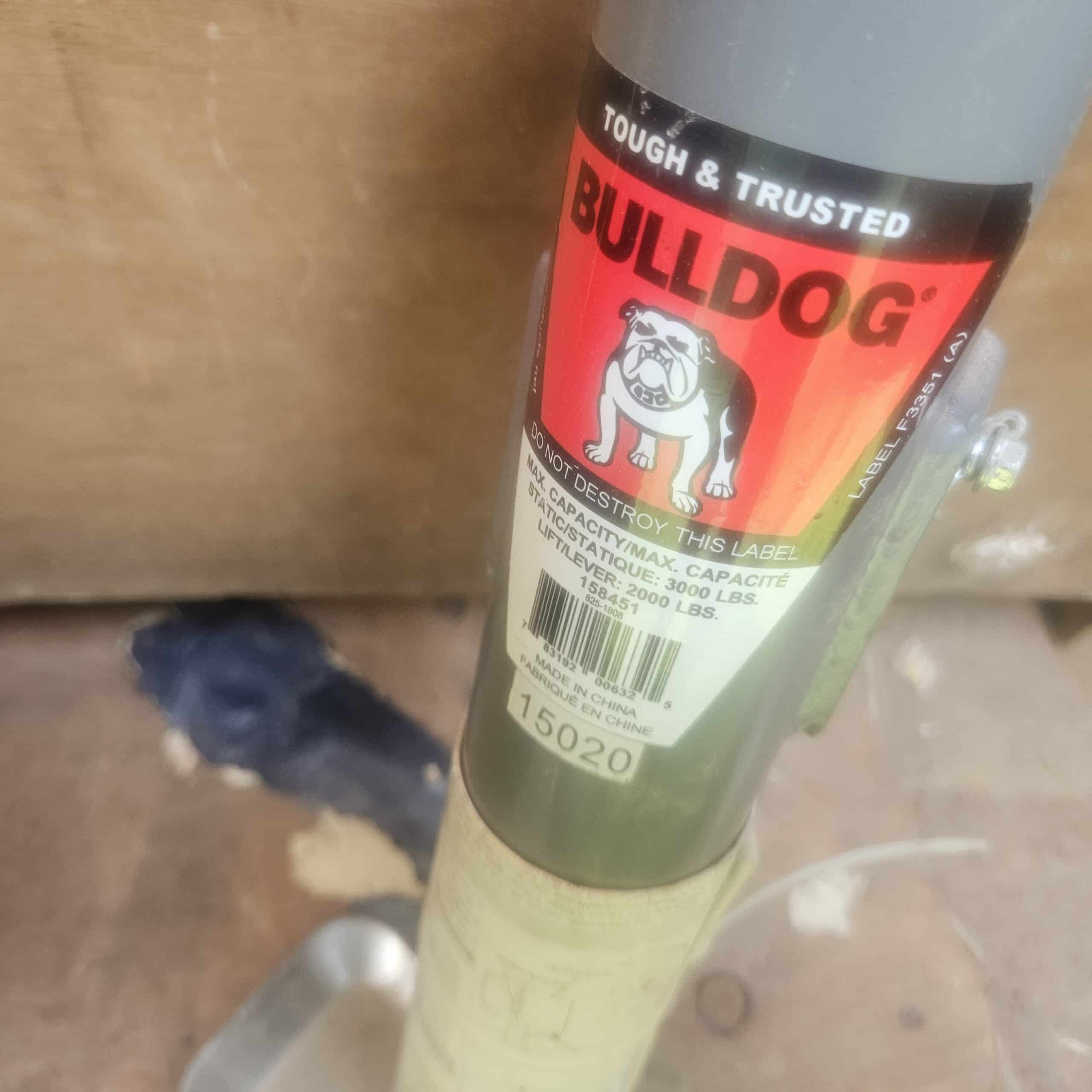 Patte remorque buldog