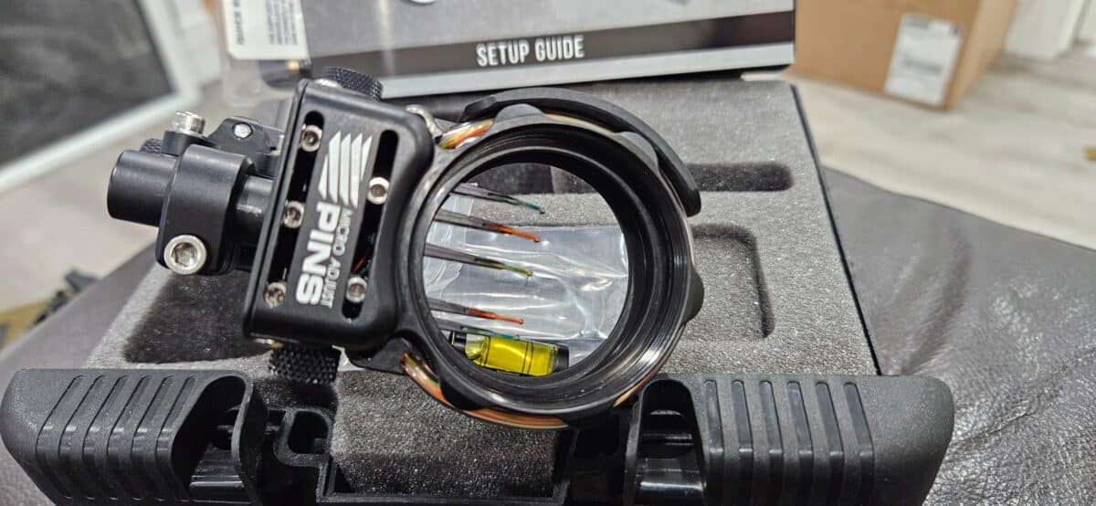 Mathews Bridge Lock Axcel Sight 5 pins comme neuf