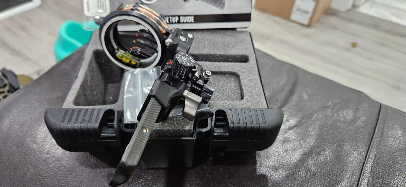 Mathews Bridge Lock Axcel Sight 5 pins comme neuf