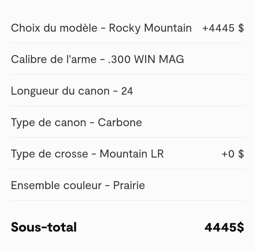 Antler Rocky Mountain LR 300win