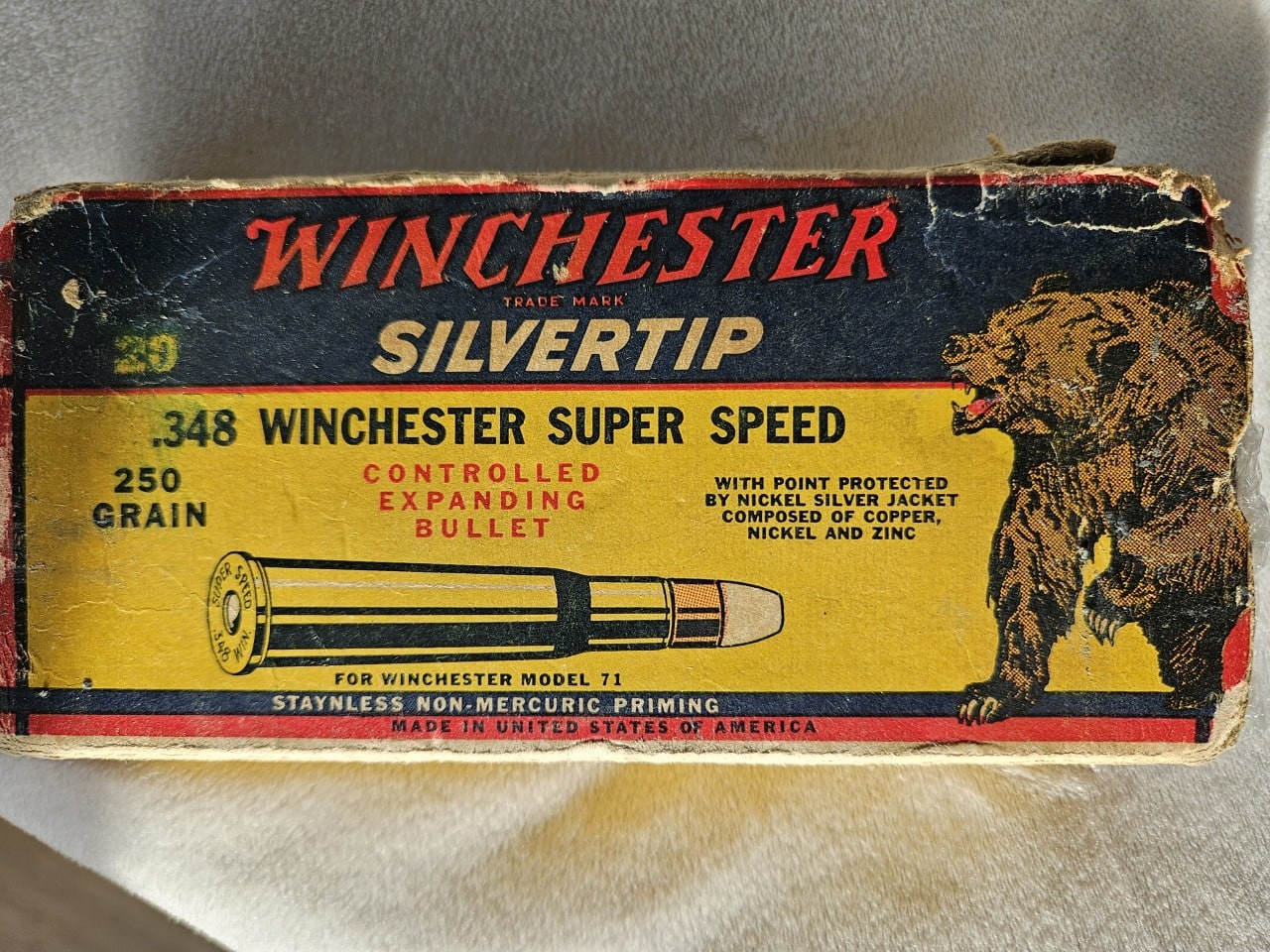 Winchester model 71 “lever action”