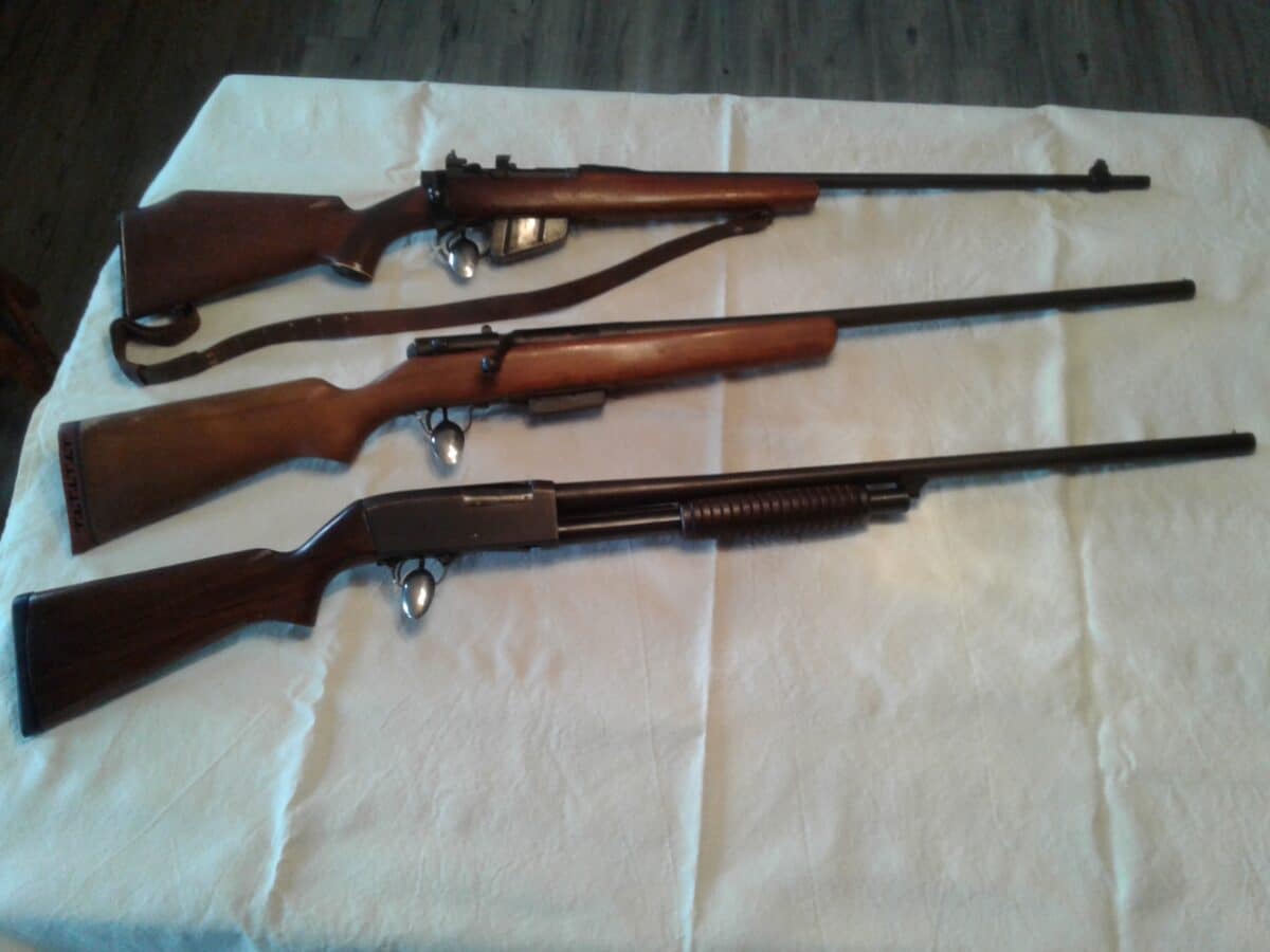 Lot d armes a feu
