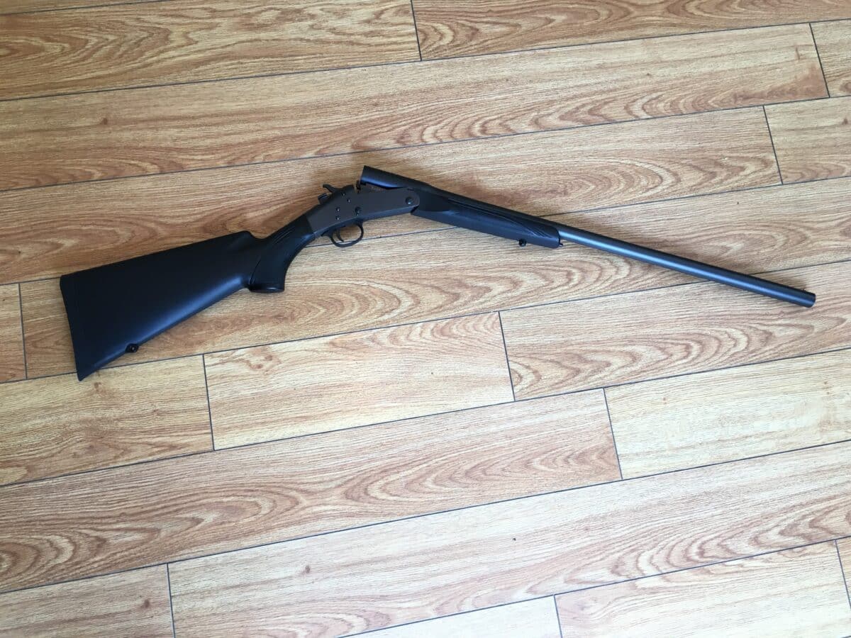 Fusil un coup Stevens 301, calibre 20. Neuf.